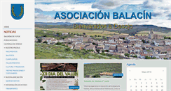 Desktop Screenshot of desojo-asociacionbalacin.org